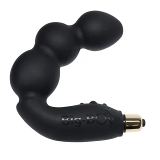Big Boy g-Spot-Analplug Schwarz 12 x 4,4 cm