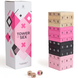 Erotik-Spiel Holzspiel Tower of Sex