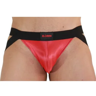 Jockstrap 010 Rot/Schwarz – Größe S