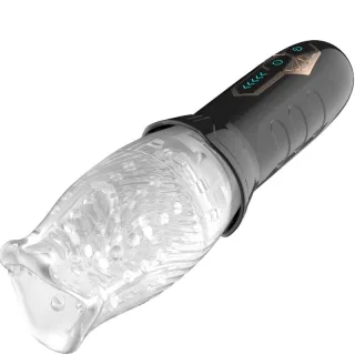 Masturbator Belucci Oral mit Vibration Weiß