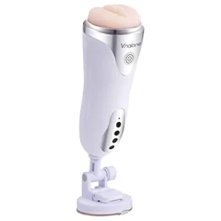Magician Masturbator mit Vibration Weiß Ø 8,5 cm