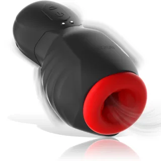 Masturbator Jamyjob Astra mit Vibration und Saugfunktion 6 x 2,5 cm