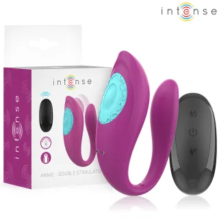 Paarvibrator Intense Annie in U-Form Lila 9 x 2 cm