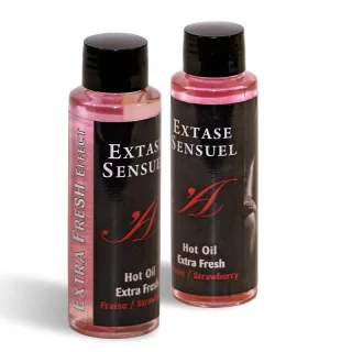 Massageöl Hot Oil Extra Fresh Erdbeere 100 ml
