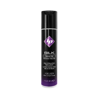 Silikon-Gleitgel ID Silk Natural Feel Hybrid auf Wasser- und Silikonbasis 30 ml