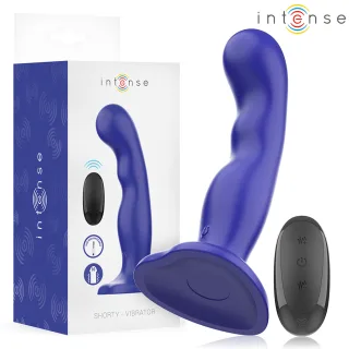 Vibrator Intense Shorty mit Saugfuß Blau 16 x 4 cm zweite Artikelnummer