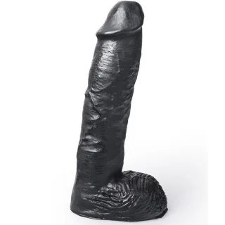 Dildo Realistischer Hung System Mickey Schwarz 24 x 5 cm