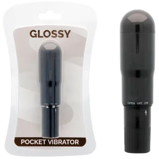 Taschenvibrator Schwarz Ø 2,5 cm