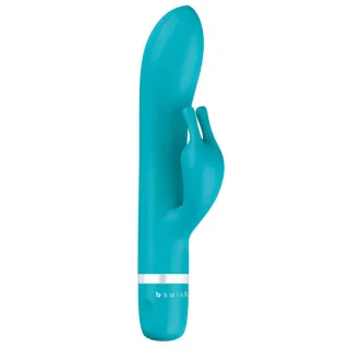 Rabbit-Vibrator Bwild Classic Bunny Jade Blau 15,24 x 3 cm