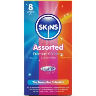 Kondom Sortierte Premium-Kondome Packung 8