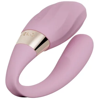 Tiani Twist Paarvibrator Zartrosa
