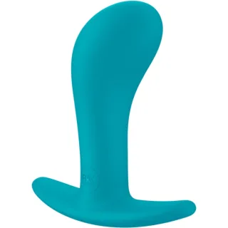 Analplug Bootie M Aquamarin 9,4 x 3,6 cm