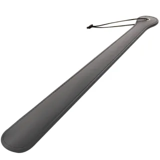 Paddle schmal aus Kunstleder Schwarz 48 x 5 cm