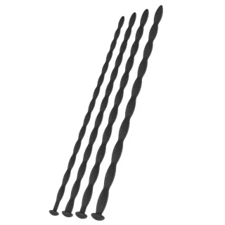 Harnröhrendilatatoren Hidden Desire Extreme Set 4 Stück Schwarz 30 cm
