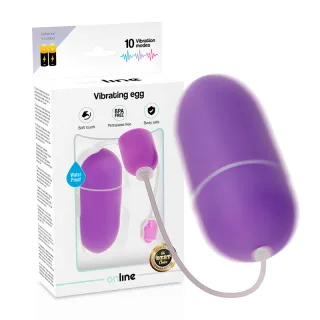 Vibrator Wasserdichtes Vibrationsei in Flieder 4,8 x 3,7 cm
