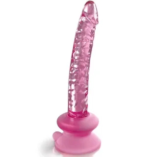 Nr. 86 Glas-Dildo mit Saugnapf 15,5 x 3 cm