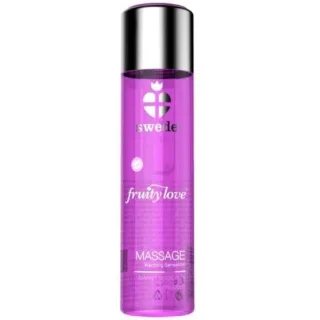 Massageöl Fruity Love mit Wärmeeffekt Himbeere und Rhabarber 60 ml