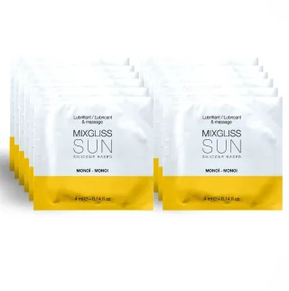 Gleitgel Sun auf Silikonbasis Monoi 12 x 4 ml