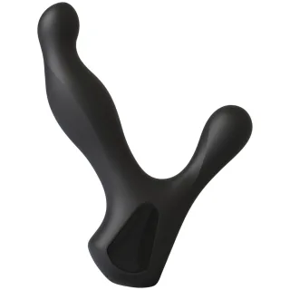 Prostata-Vibrator OptiMALE Rimming P-Massager Schwarz 12,7 x Ø 3,2 cm