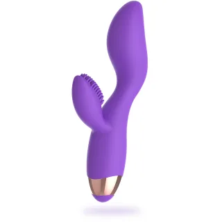 Rabbit-Vibrator Donna Silikon Violett 18,8 x 3,5 cm