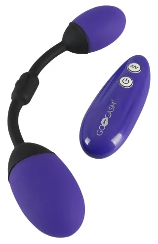 Vibrating Pussy &amp; Ass Balls GoGasm Lila