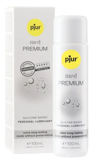 Pjur med Premium Glide Gleitgel auf Silikonbasis 100 ml