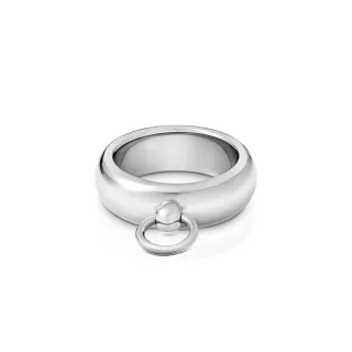 Massiver Ring der O Fingerring, Sklavenring Innen ? 18 mm