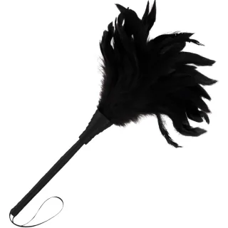 Federkitzler Lux mit umwickeltem Griff Schwarz