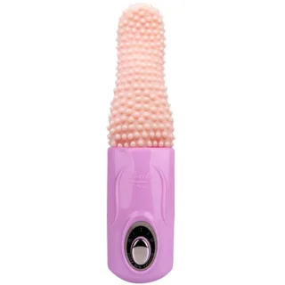 Auflegevibrator mit rotierender Zunge und drei Stufen Lila