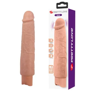 Realistischer Vibrator Soren mit 10 Modi Natur 25,2 cm