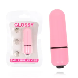 Minivibrator Glossy Bullet Vibe Rosa Ø 1,8 cm