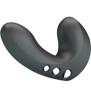 Vibrator Camelia für drei Finger mit 7 Modi Schwarz