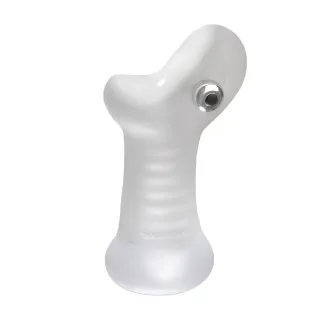 Masturbator Super Sucker 2 mit Vibration Durchsichtig 12,5 x Ø 6,6 cm