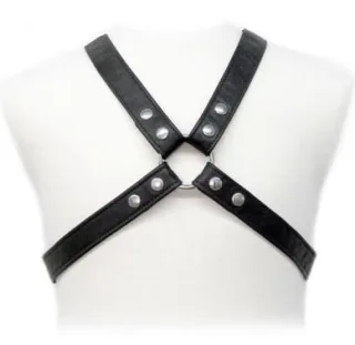 Harness Basic aus Stoff Schwarz