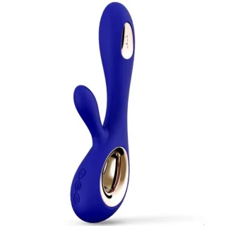 Rabbit-Vibrator Soraya Wave Nachtblau 11 x 4,4 cm