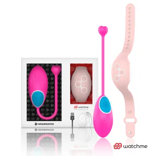 Vibro-Ei Watchme Pink mit Uhr Rosa