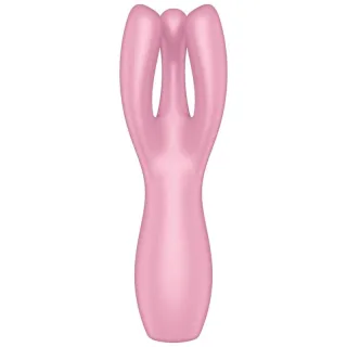 Auflegevibrator Threesome 3 mit kräftigem Motor Rosa