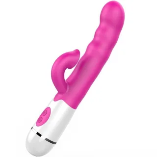Multifunktionsvibrator Amir mit Zungenstimulator Rosa
