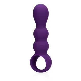 Analvibrator in Tropfenform Lila