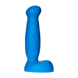Dildo Platinum Tru Feel Silikon Blau 14,5 x Ø 3,8 cm