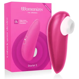 Auflegevibrator Starlet 3 Pleasure Air Rosa