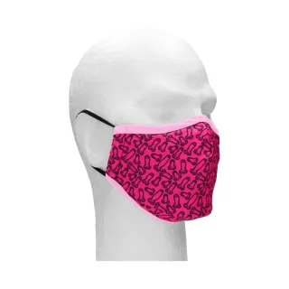 Maske Cocky Pink 25 cm