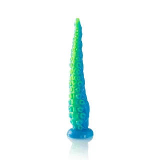 Scylla Tentakel-Dildo Fluoreszierend Klein 24,5 x 4,5 cm