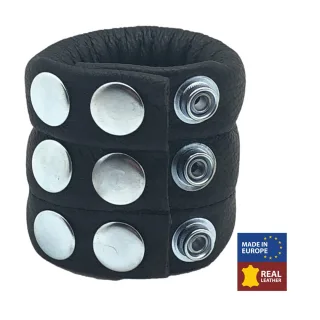 Leder-Ballstretcher verstellbar 190 g Schwarz