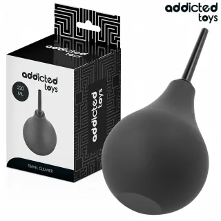 Analdusche Reise Größe L Schwarz 220 ml 15,4 cm