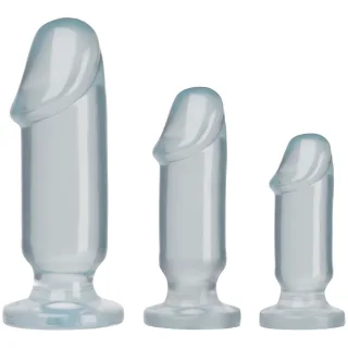 Anal-Set Starter Durchsichtig 8,6 x Ø 3,1 cm