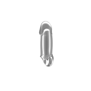 Penishülle Nr. 37 dehnbar dick Durchsichtig 15,2 x Ø 2 cm