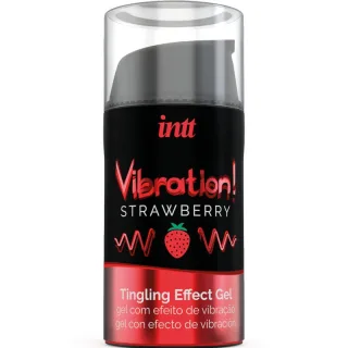 Stimulationsgel INTT Vibration Erdbeere 15 ml