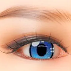 Augen Manga Blau - passend für alle Real Dolls aus TPE