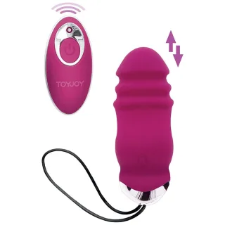 Vibro-Ei Sunny Side Up mit Funkfernbedienung Fuchsia 8,9 x Ø 3,3 cm